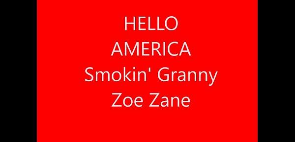  Smoking Granny Zoe Zane Porn Star Pink Pantyhose